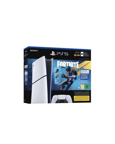 Sony PS5 Slim Digital + Fortnite Console Bundle